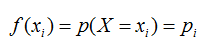 Función de probabilidad Función de probabilidad