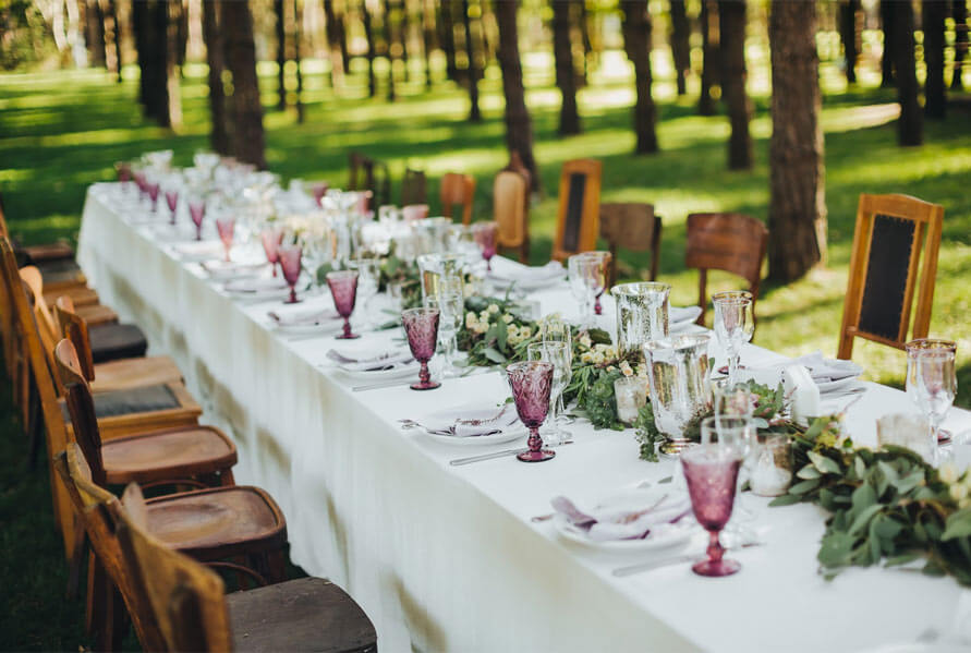 Mesa de madera, cuadrada