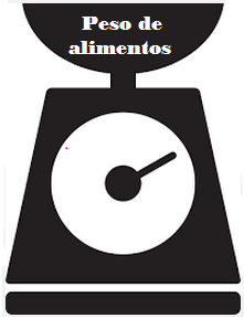 Peso de alimentos