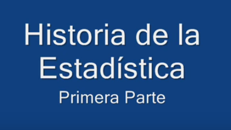 Historia de la Estadística