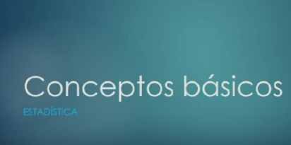 Conceptos básicos