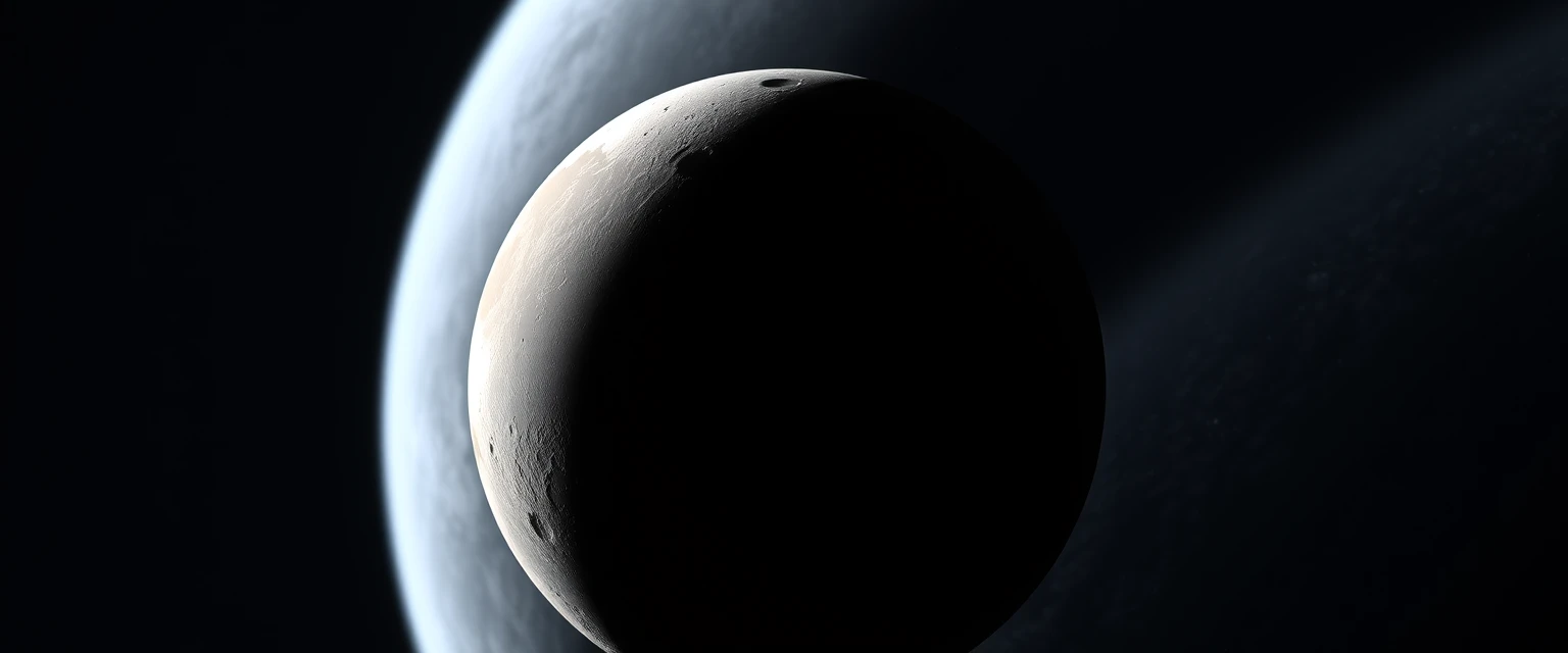 Caronte, la luna más grande de Plutón