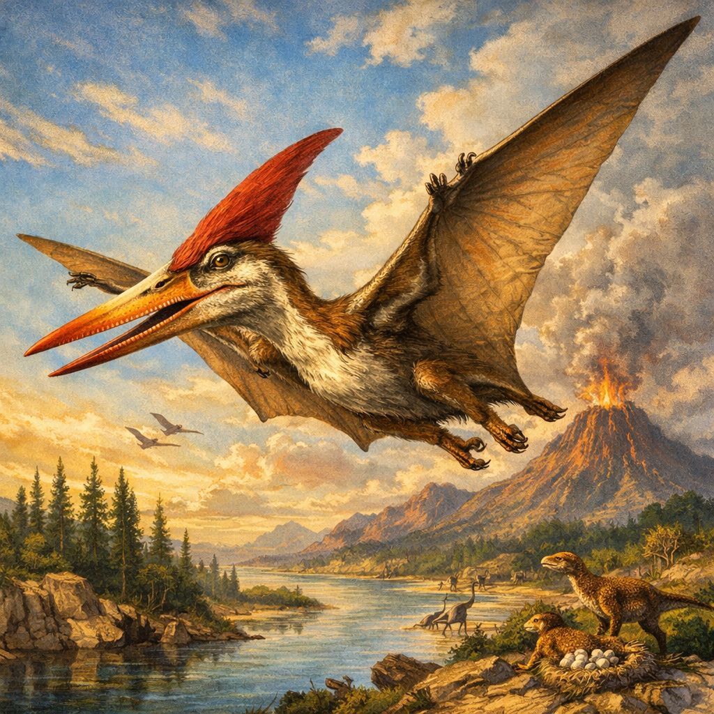 Evolución de las aves rapaces, watercolor