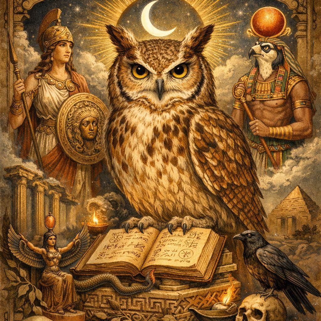 Aves rapaces en mitologías antiguas