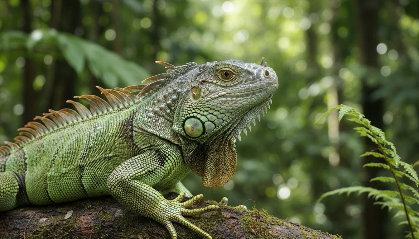 Reptiles, 3D render
