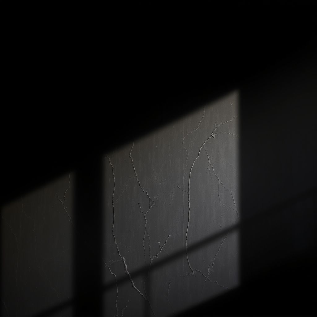 Una fotografía de una de las 'Pinturas Negras' de Ad Reinhardt, capturando las sutiles variaciones de tono y forma que emergen tras una observación prolongada.