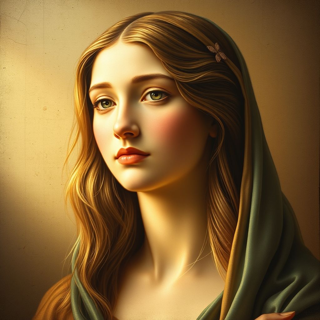 Una superposición de un posible autorretrato de Botticelli (basado en descripciones históricas) sobre una figura en una de sus pinturas, destacando las similitudes faciales.