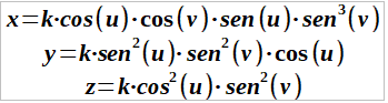 paramétricas novena transformación esfera